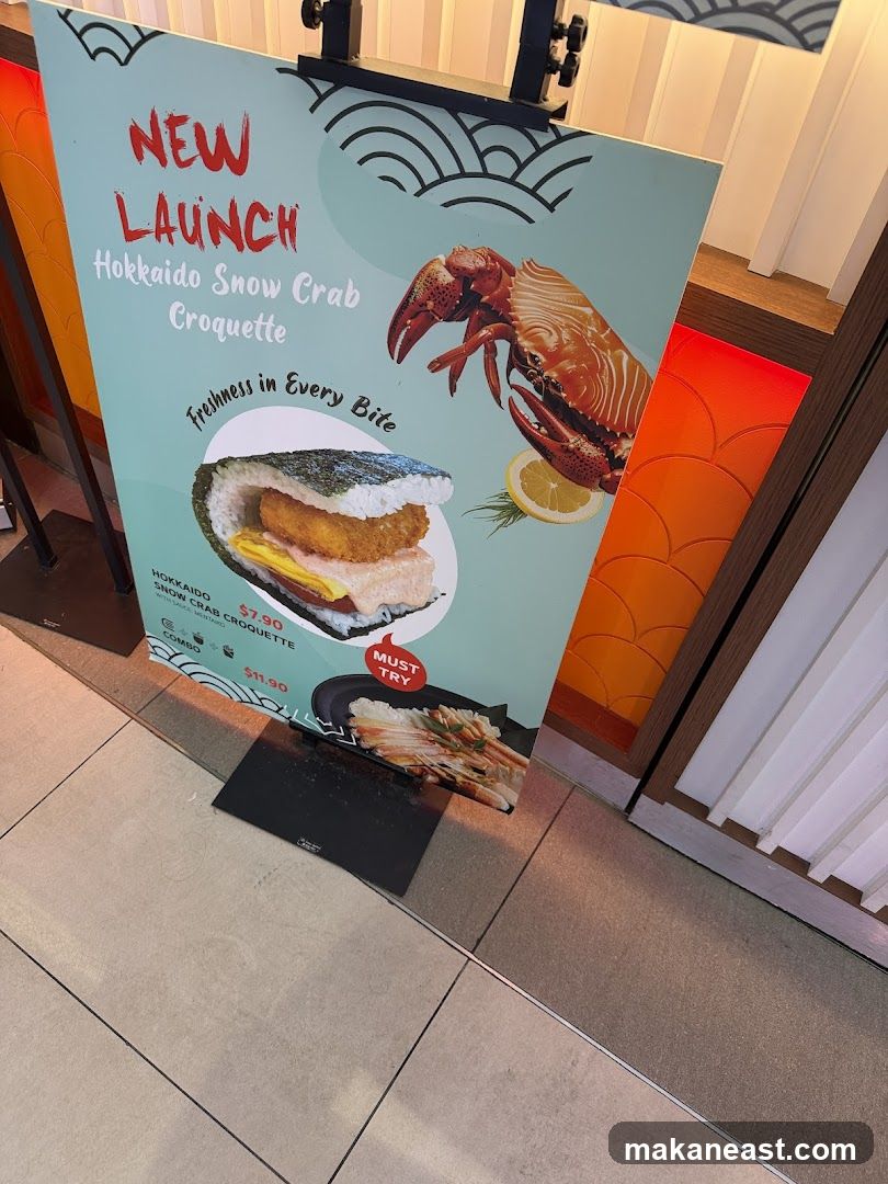 New Launch Hokkaido Snow Crab Croquette