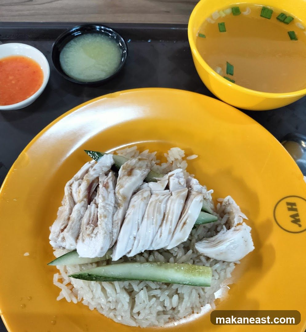 Hainanese Chicken Rice