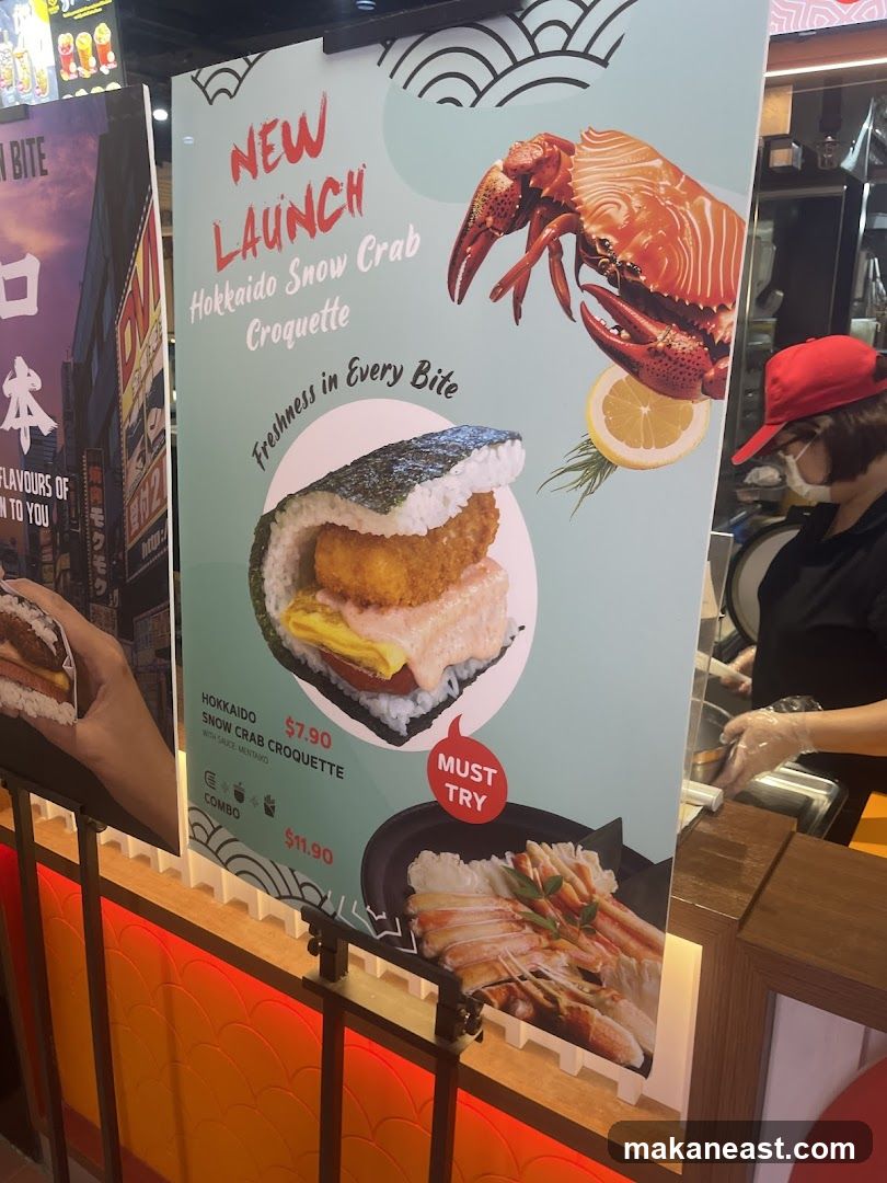 New Launch Hokkaido Snow Crab Croquette
