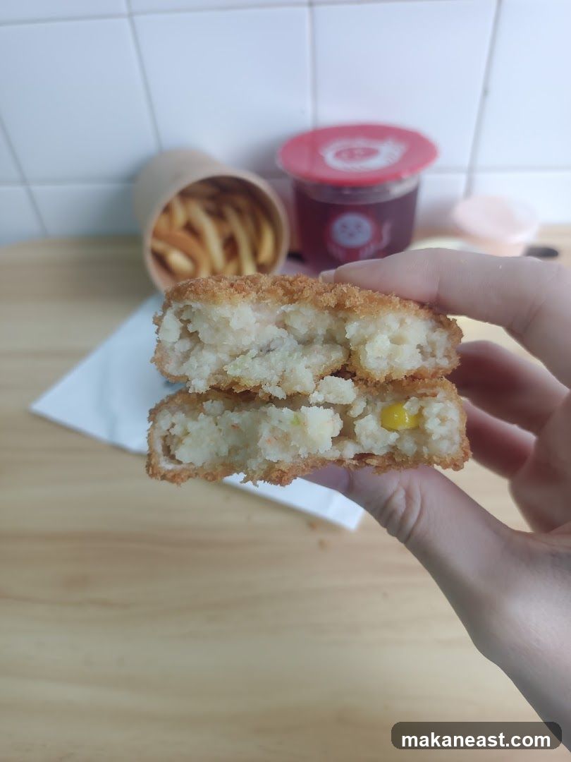 Croquettes and Fries