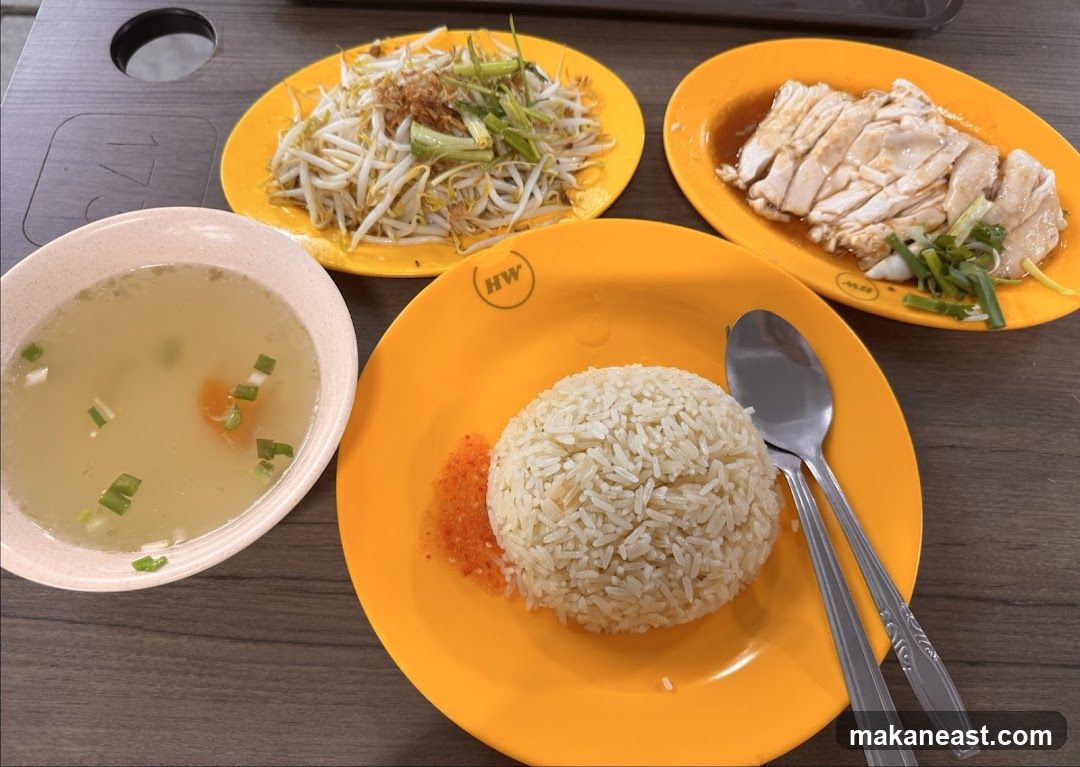 Hainanese Chicken Rice