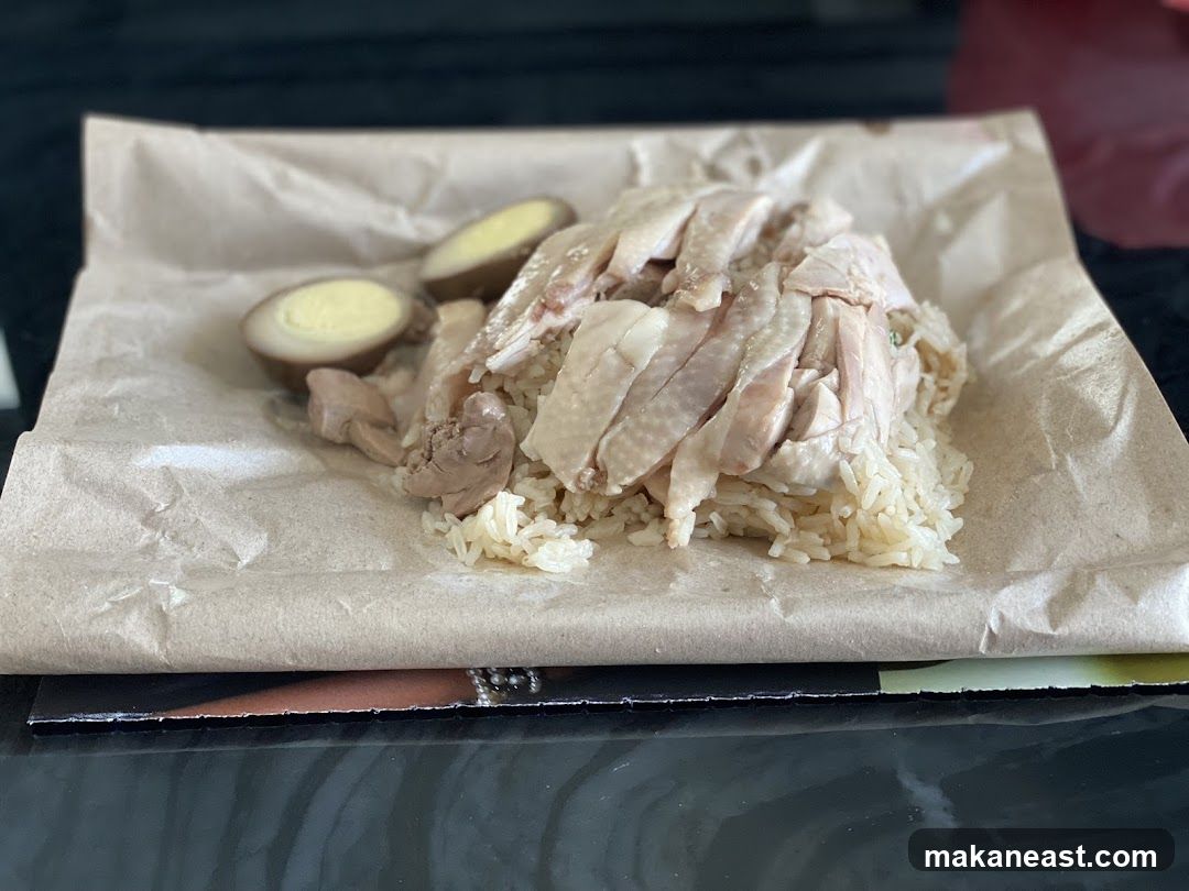 Chicken Rice with Eggs
