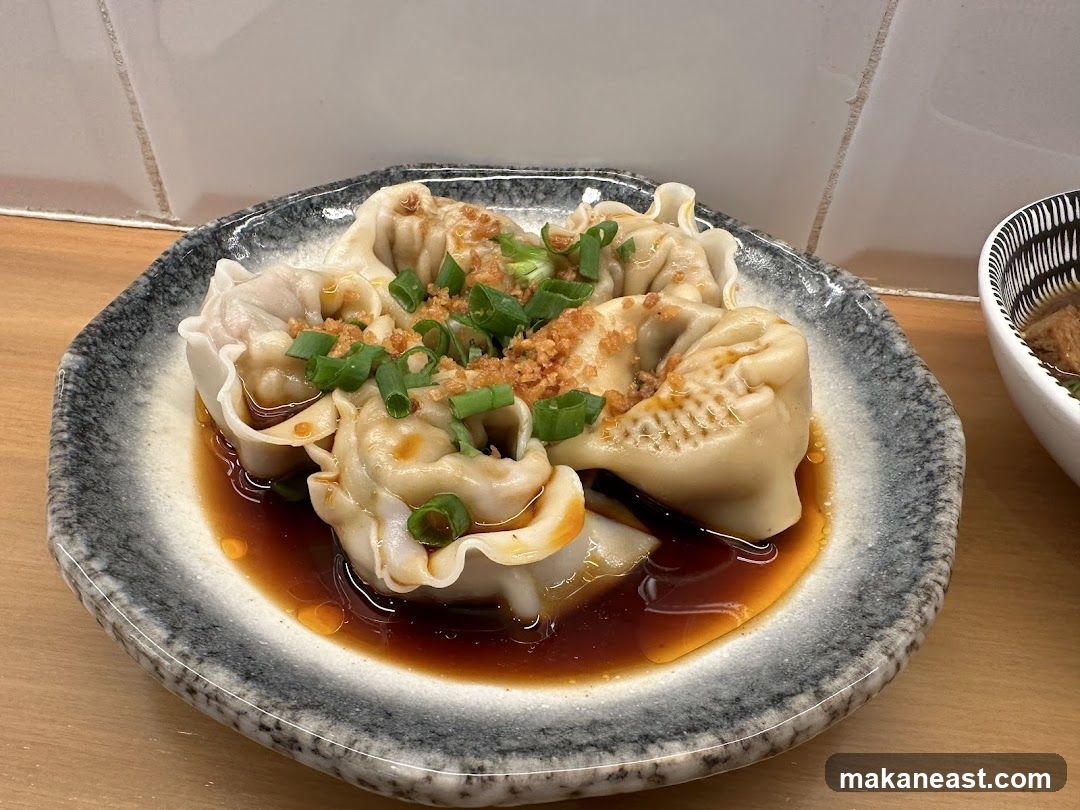 Wontons in Sauce
