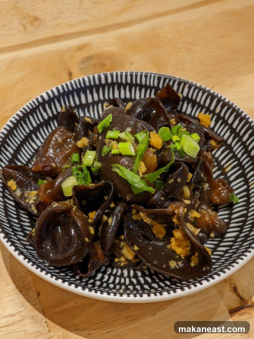 Wood Ear Mushroom Salad