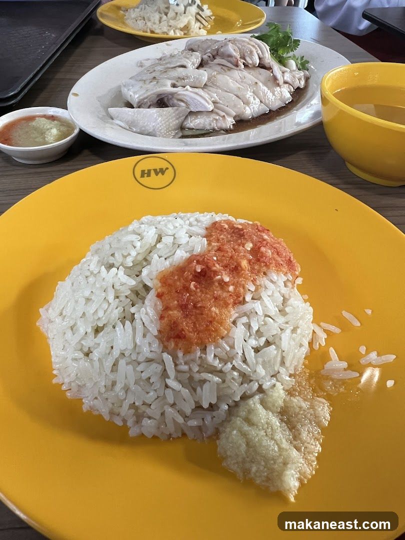 Hainanese Chicken Rice