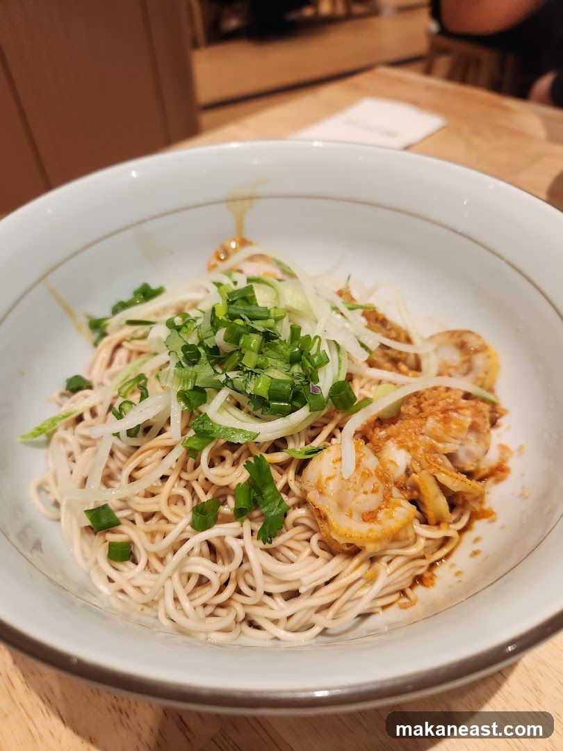 Noodles with Scallops
