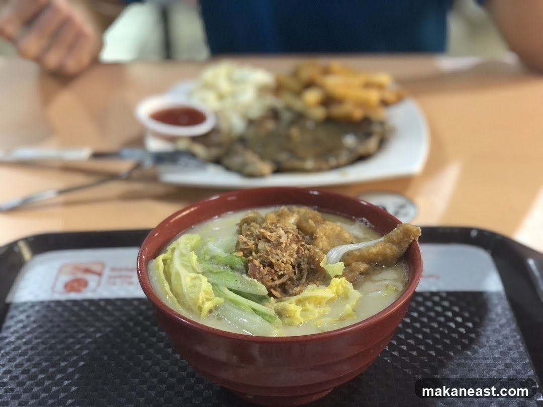 Soup and Steak Dinner