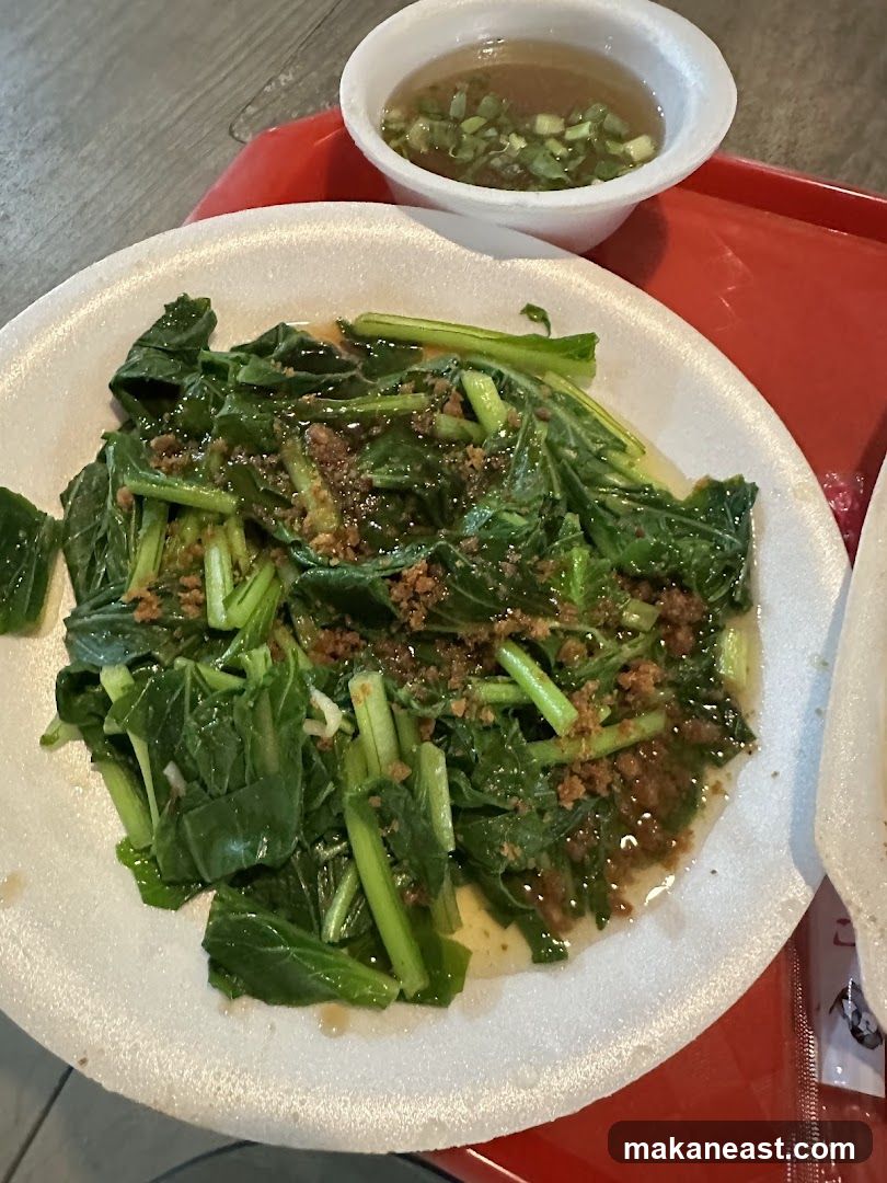 Stir-fried Greens with Garlic