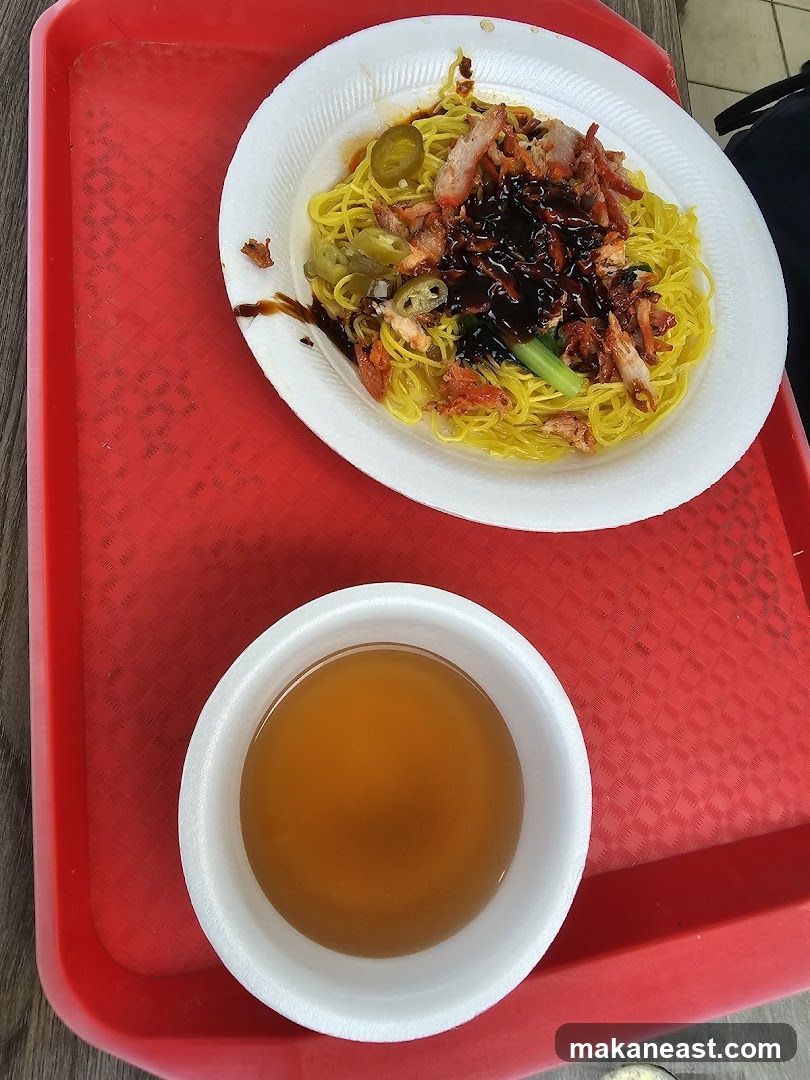 Noodles with Meat and Broth