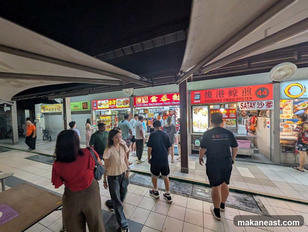 Food Stalls at a Market
