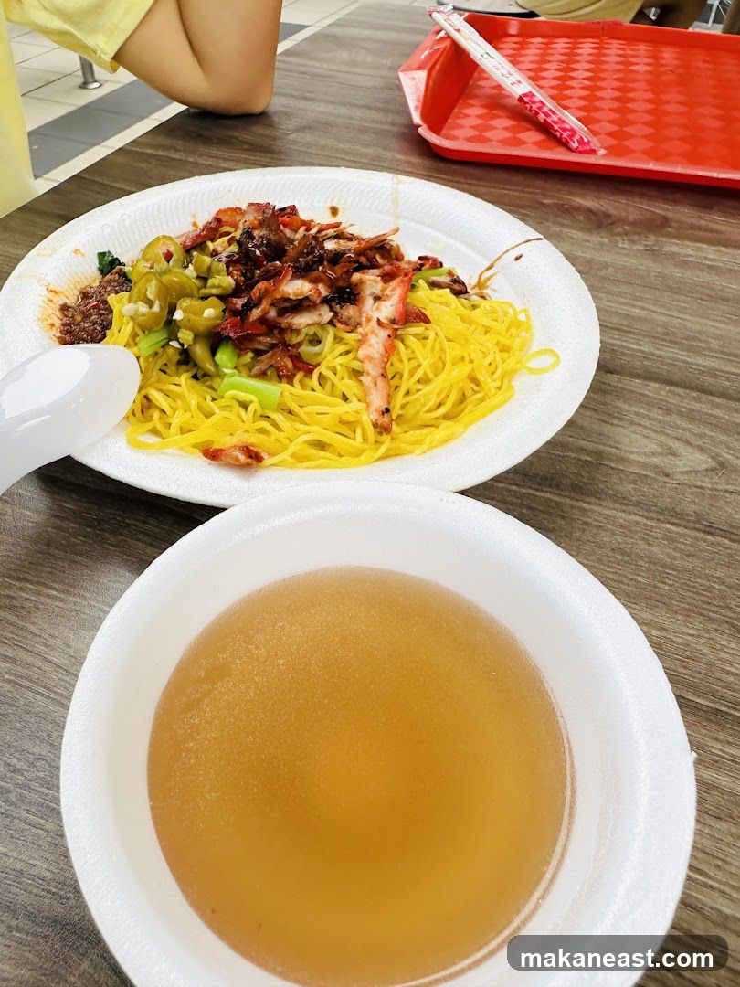 Noodles with Char Siu and Soup