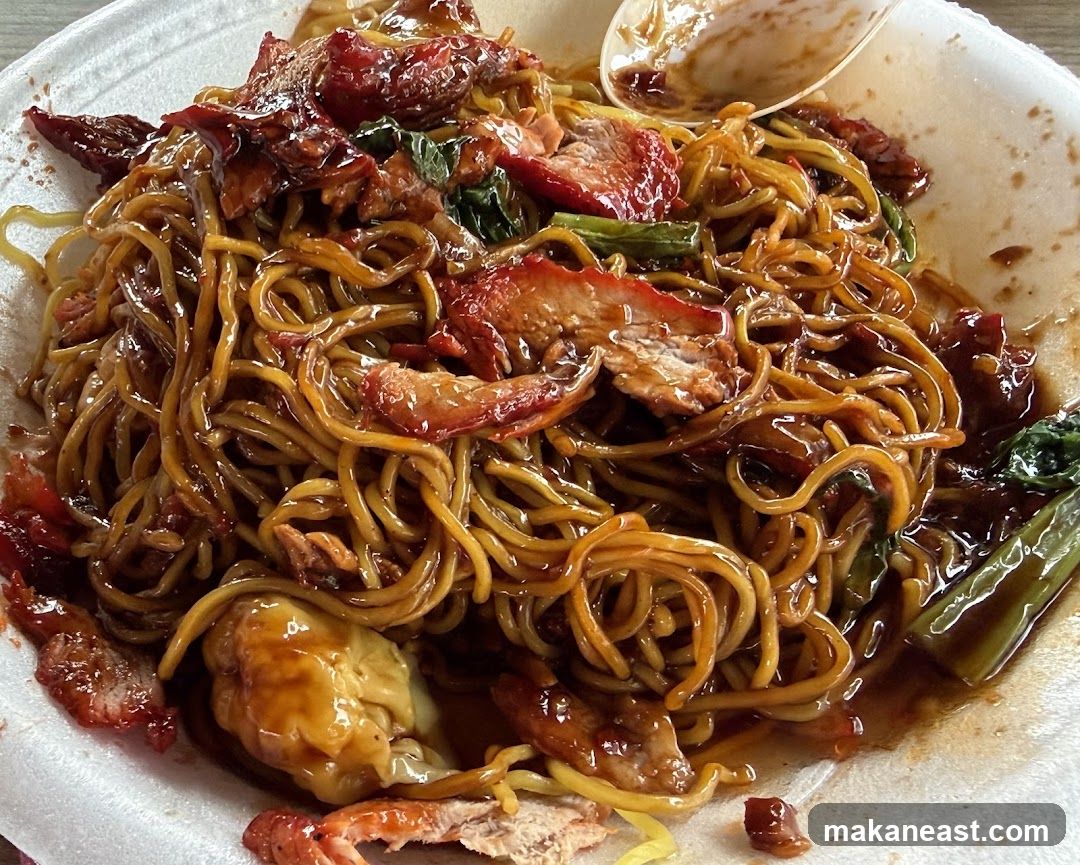 Noodles with Char Siu and Wontons