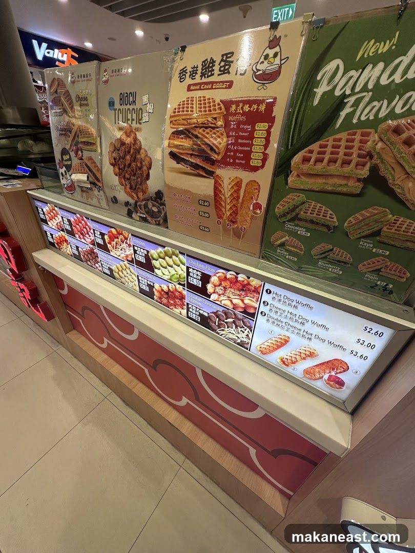 Hong Kong Egget Menu