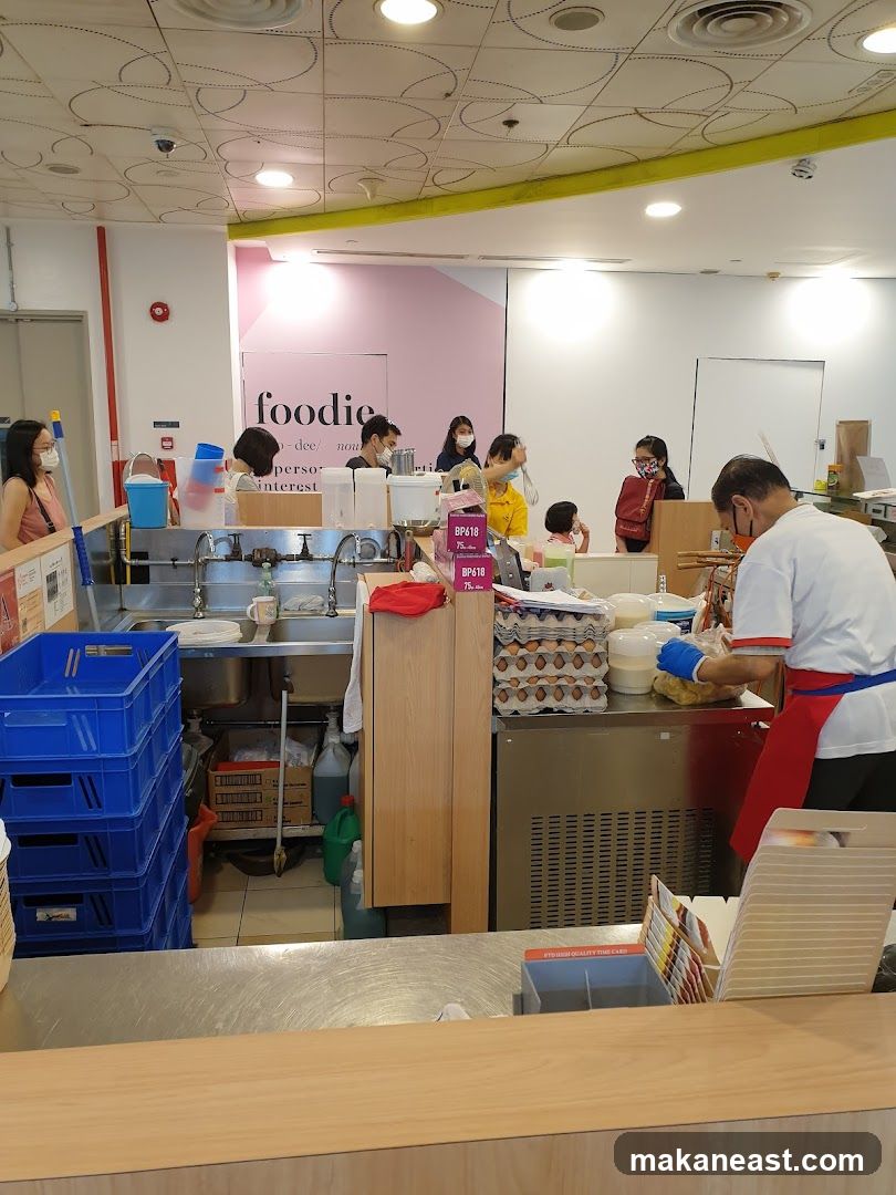 Food preparation area
