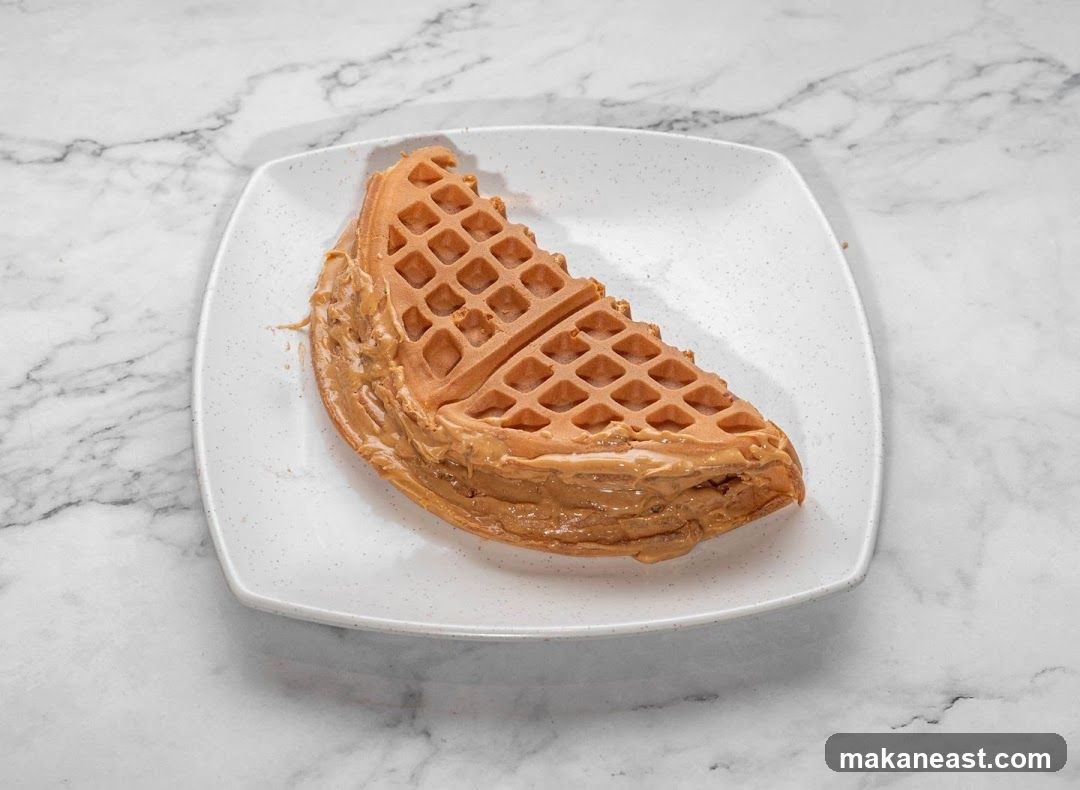 Peanut Butter Waffle