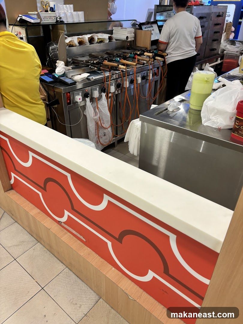 Food Stall Preparation Area