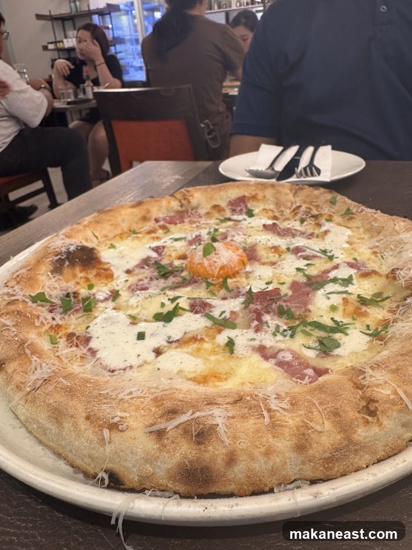 Pizza with toppings