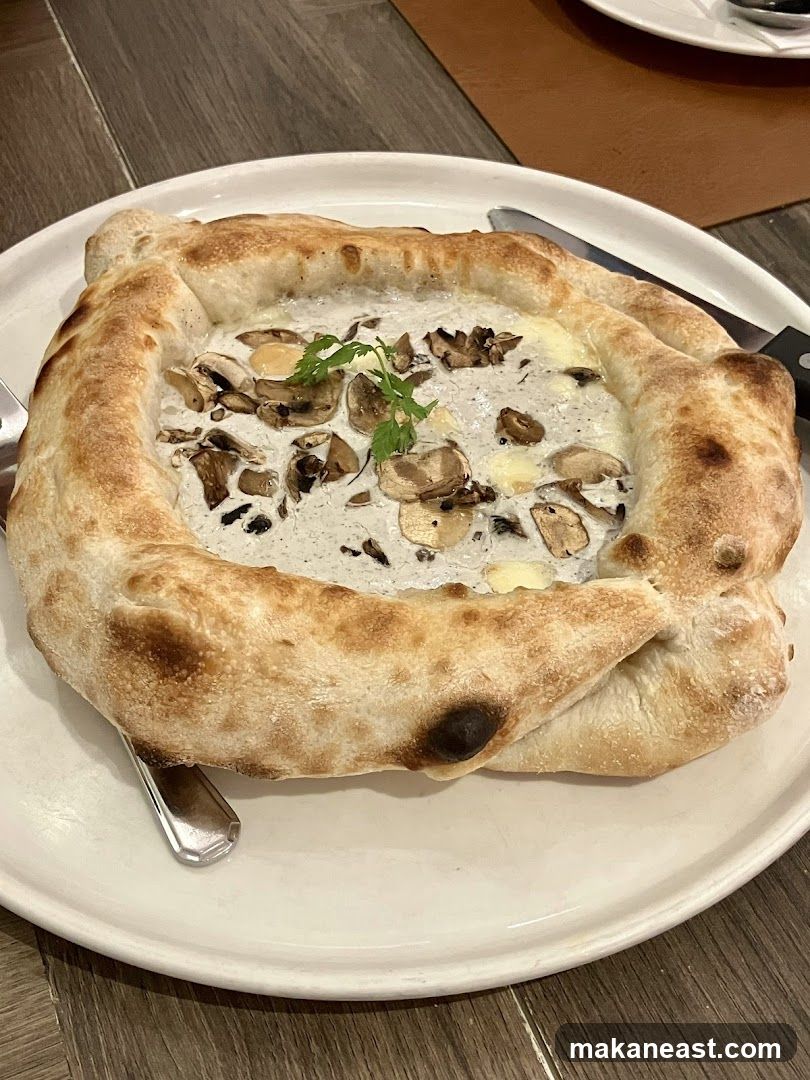 Mushroom Khachapuri