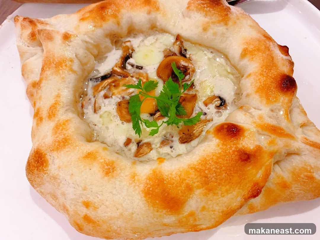 Mushroom and Cheese Pastry