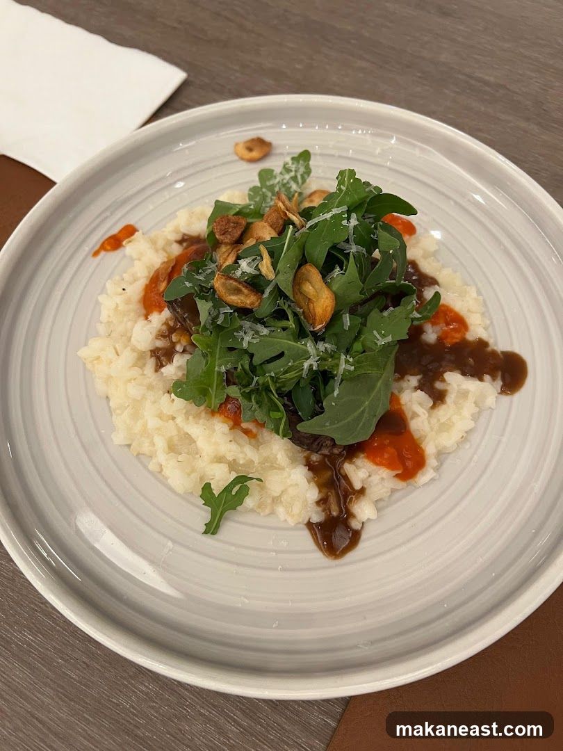 Risotto with Greens and Meat