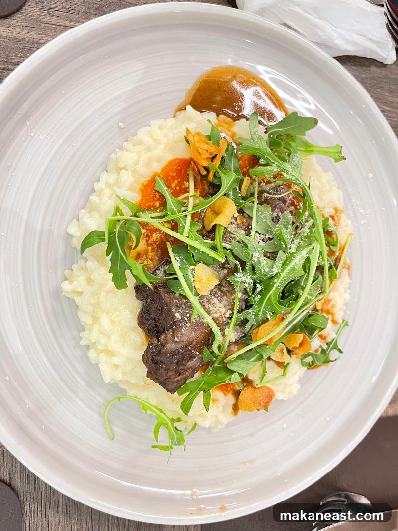 Braised Short Ribs with Risotto