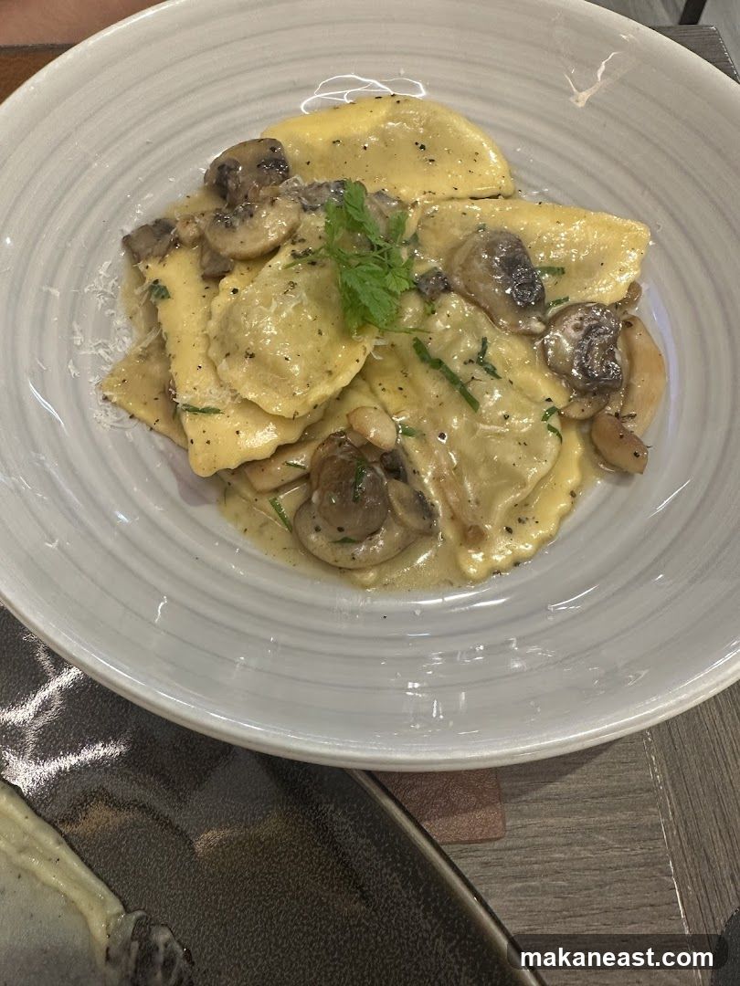 Mushroom Ravioli