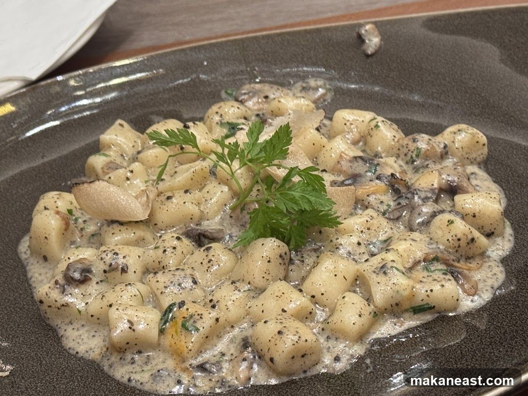 Gnocchi with Mushrooms