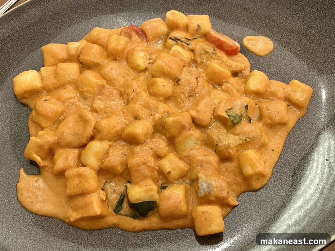 Gnocchi with Creamy Sauce