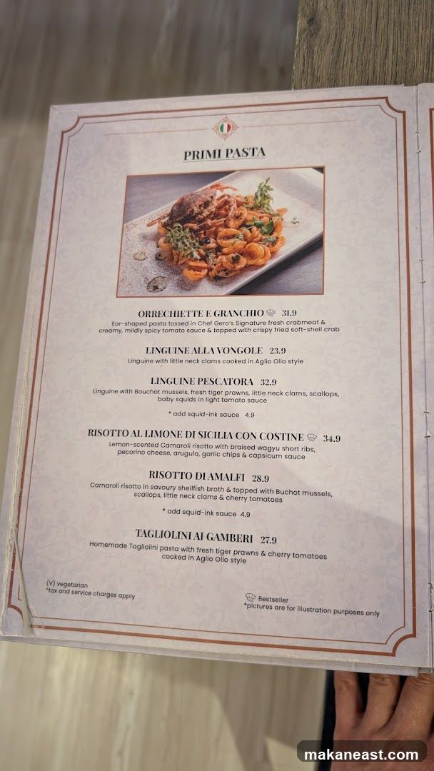 PRIMI PASTA