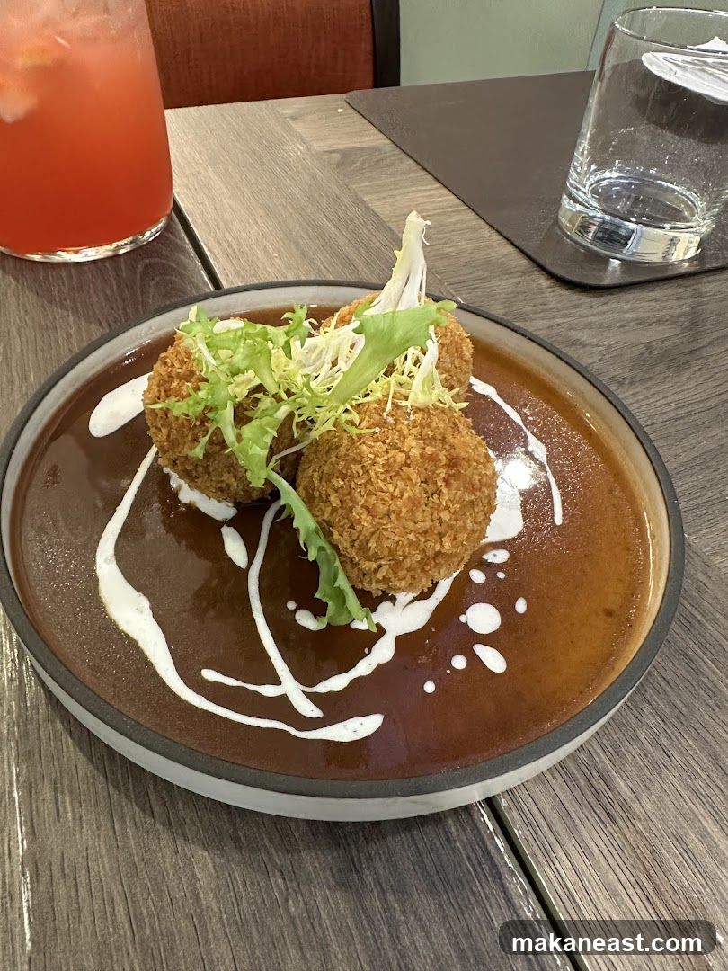 Croquettes with Sauce