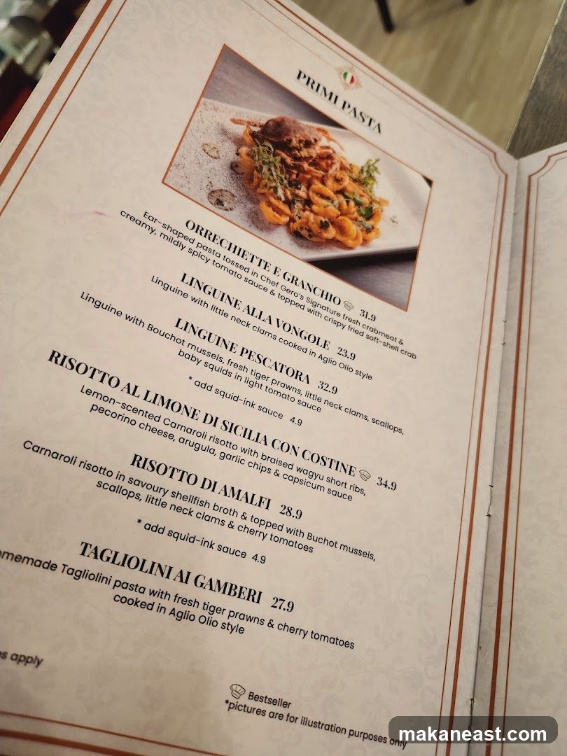 PRIMI PASTA