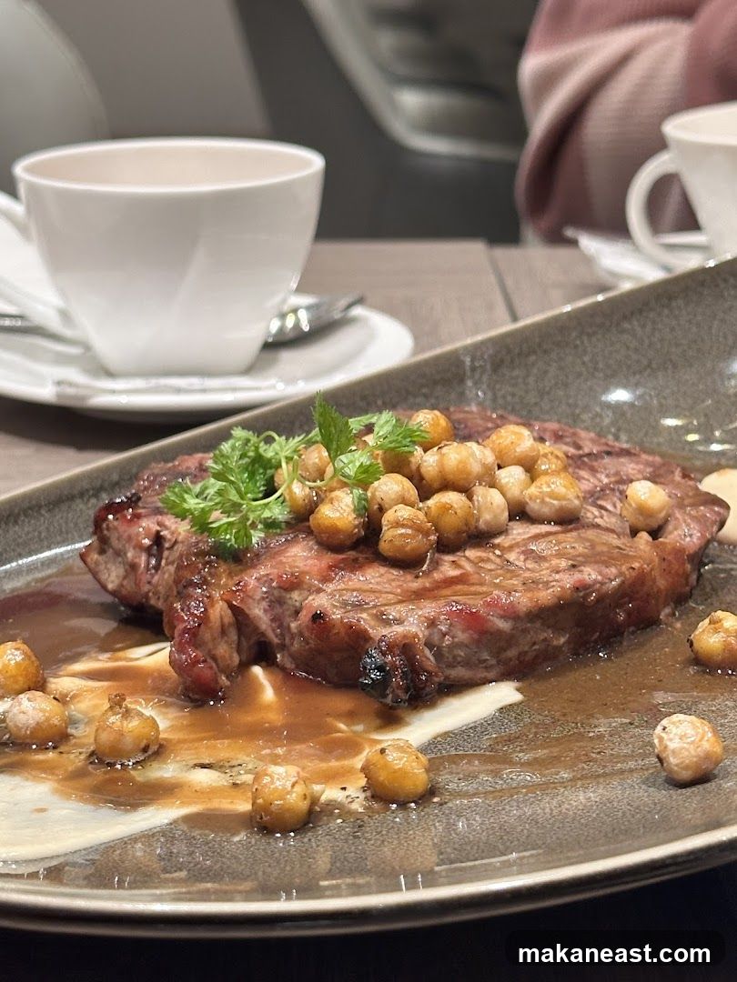 Steak with Chickpeas