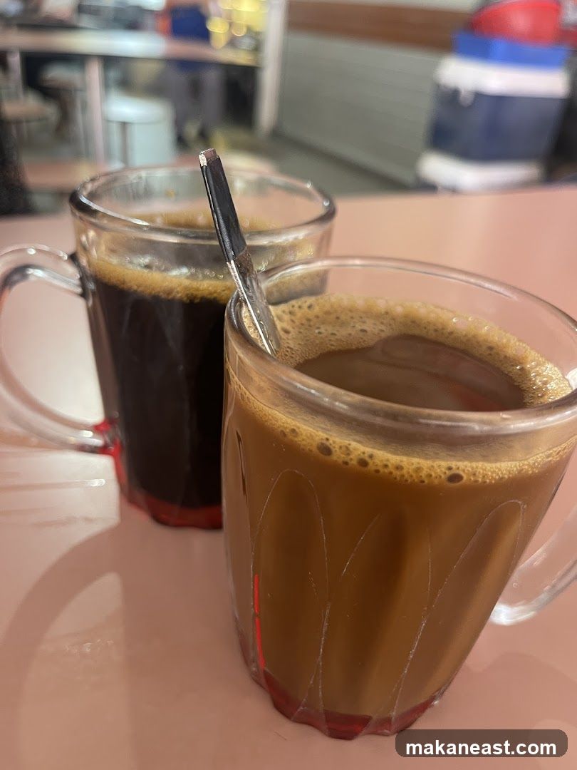 Two cups of coffee