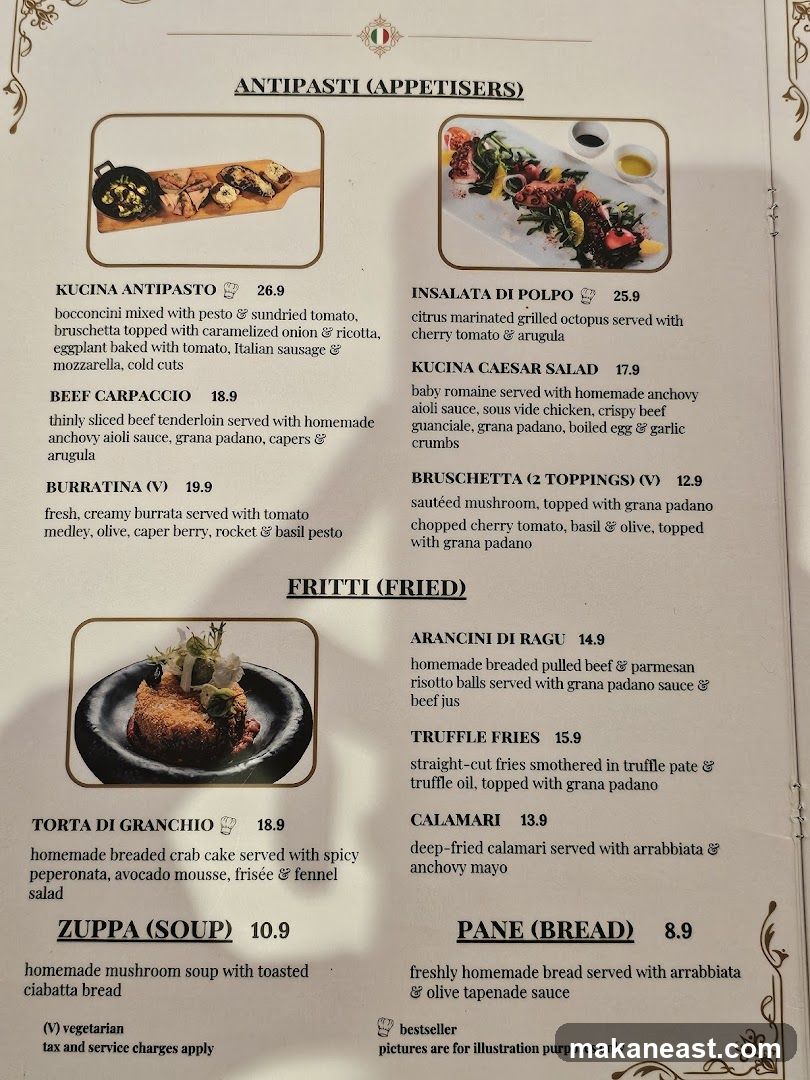 ANTIPASTI (APPETISERS)