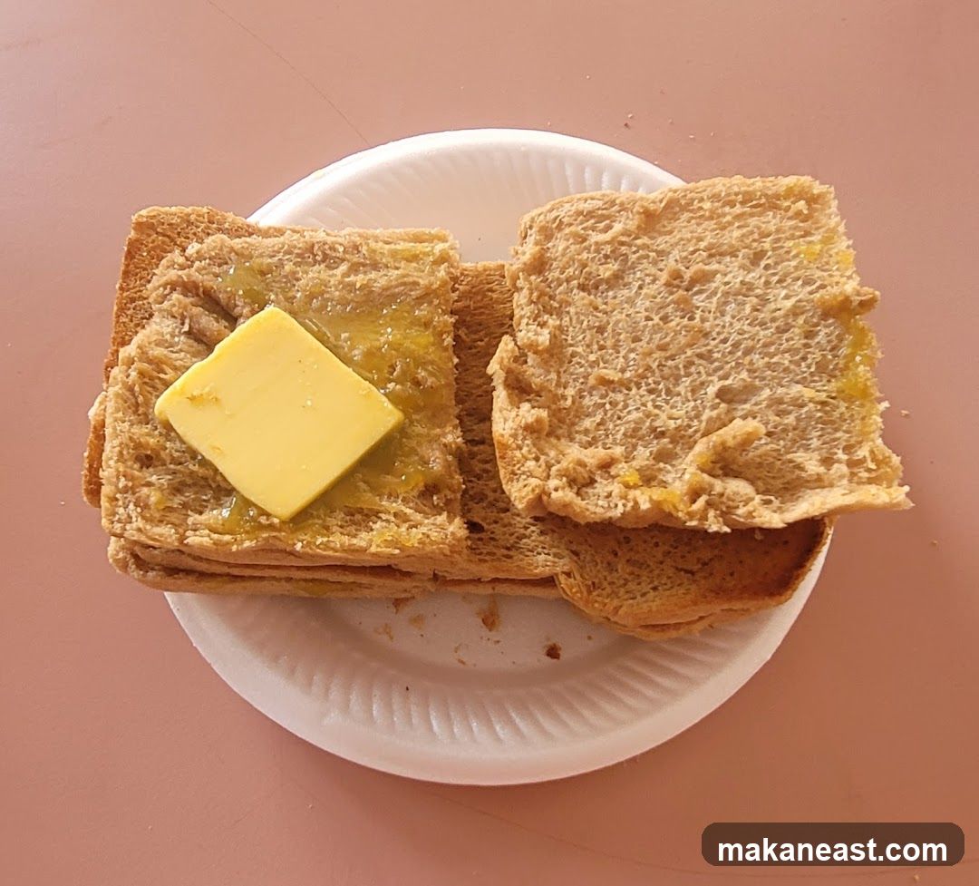 Toast with Butter and Jam