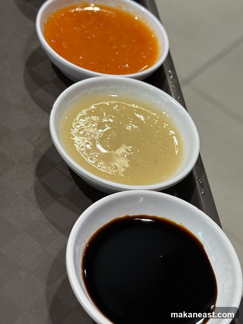 Three Sauces