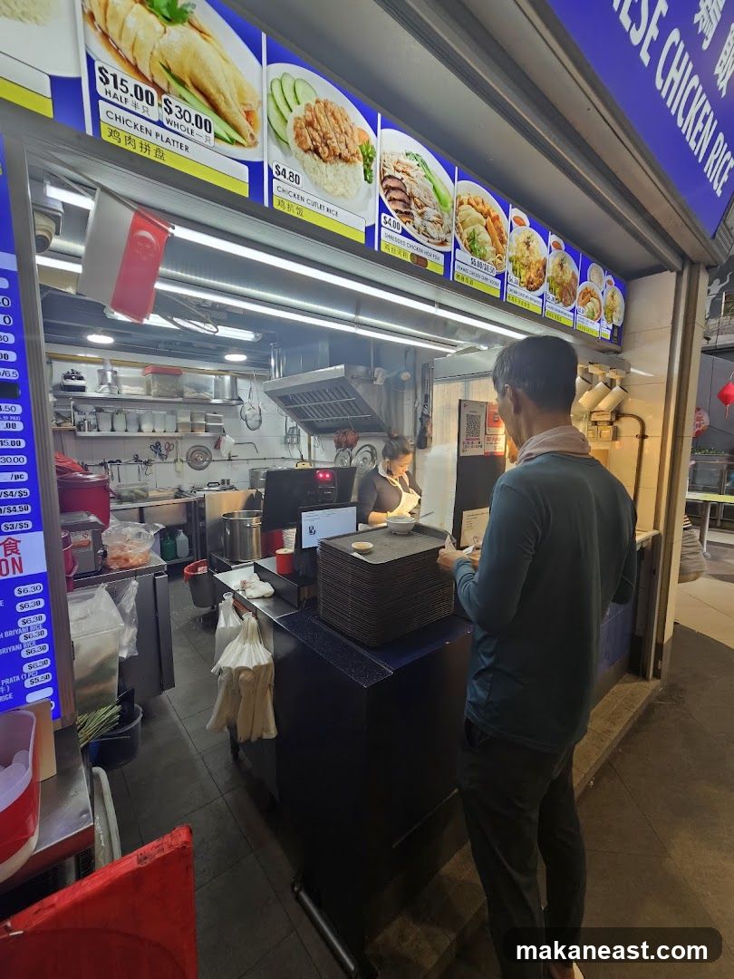 Chicken Rice Stall