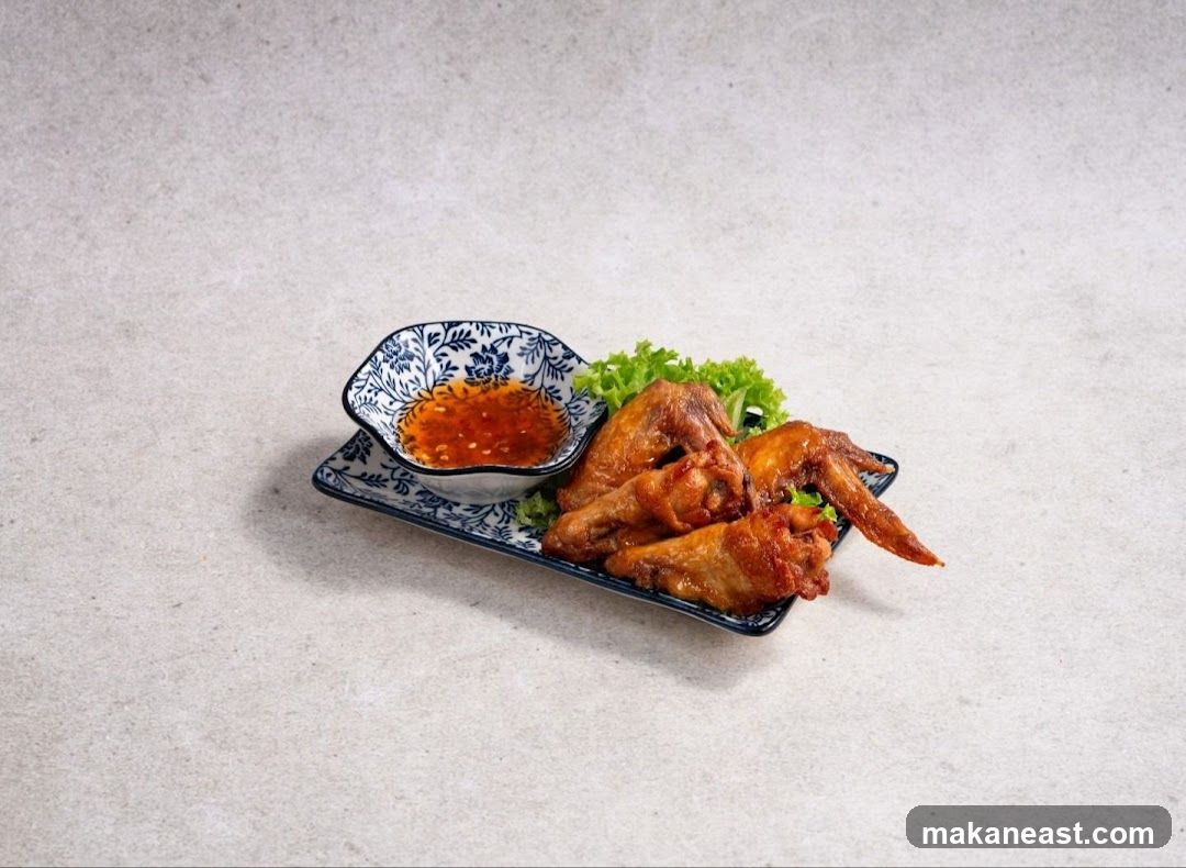 Chicken Wings with Dipping Sauce