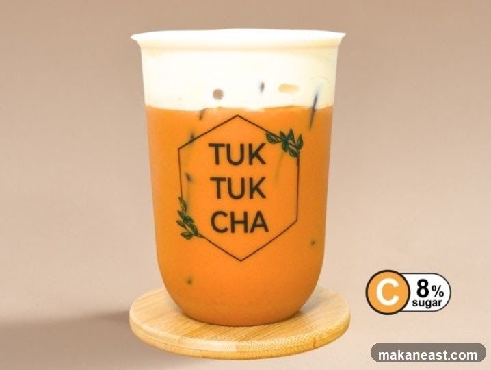 Thai Milk Tea with Cream Cheese Foam
