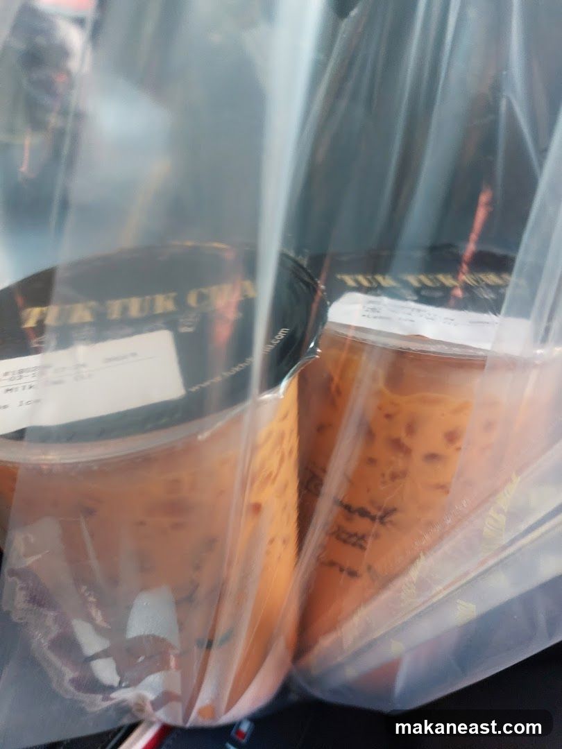 Tuk Tuk Cha Drinks