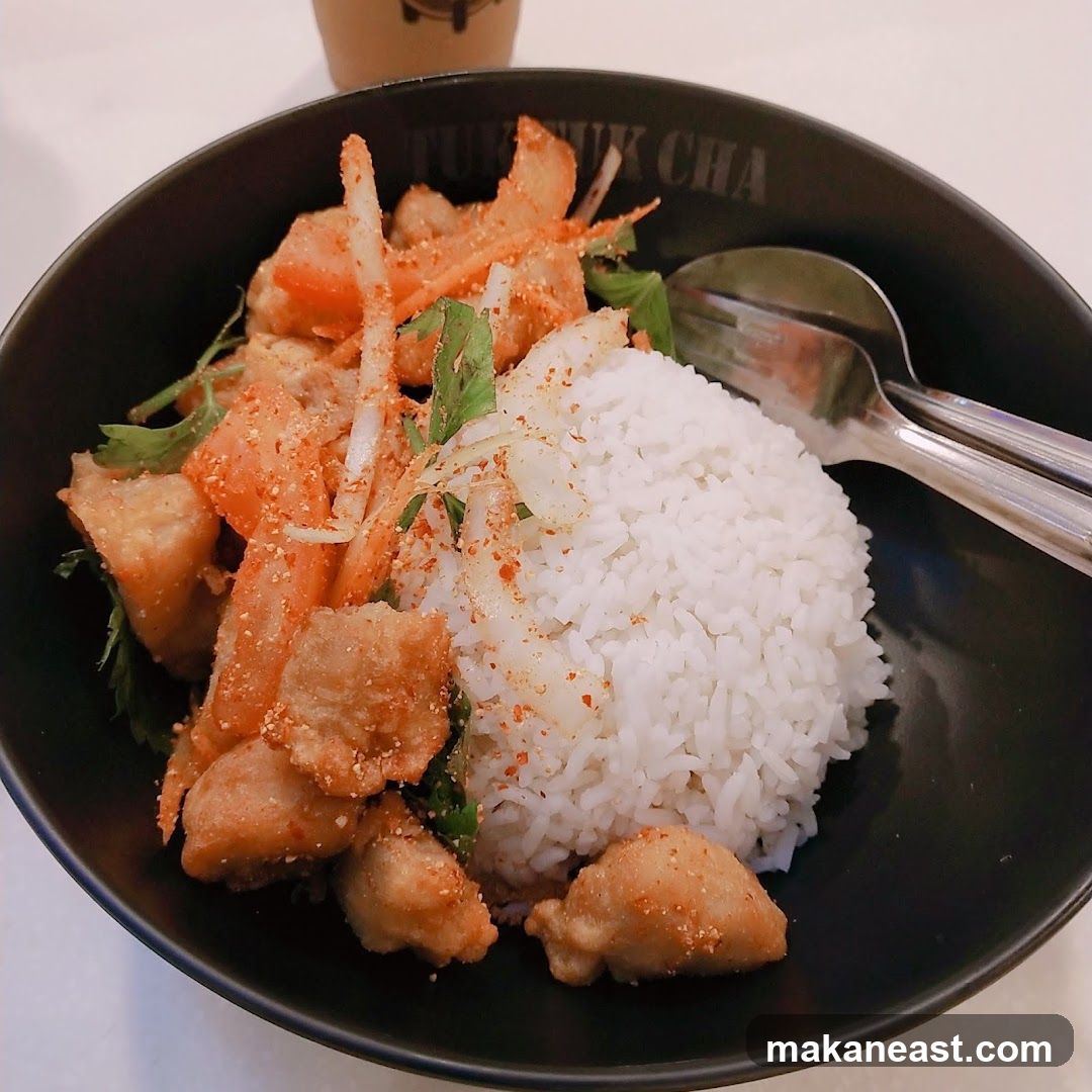 Fried Chicken with Rice