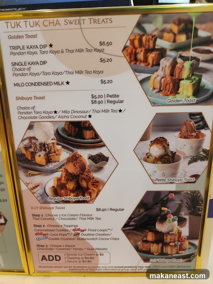 TUK TUK CHA SWEET TREATS