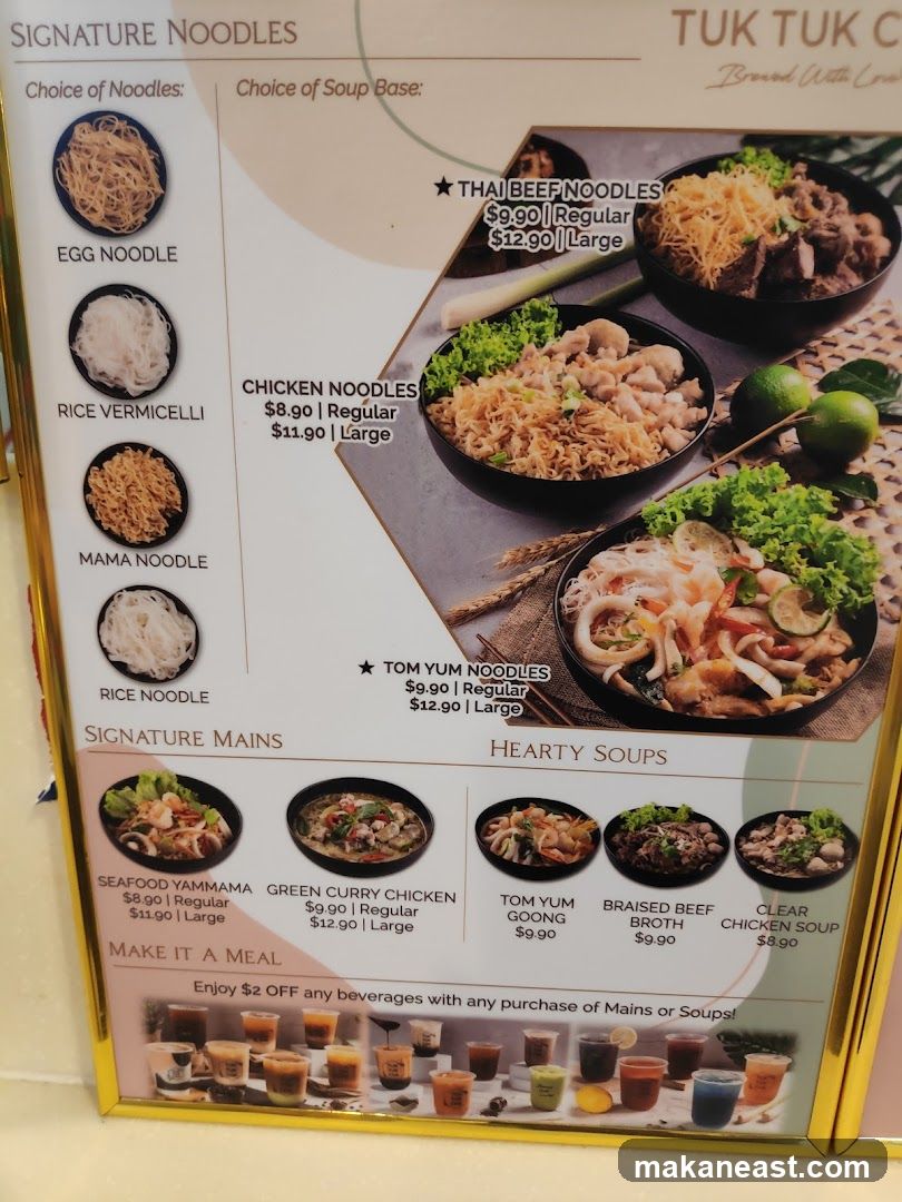 TUK TUK C SIGNATURE NOODLES