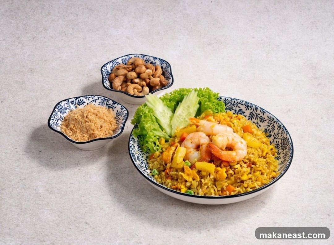 Shrimp Fried Rice with Sides