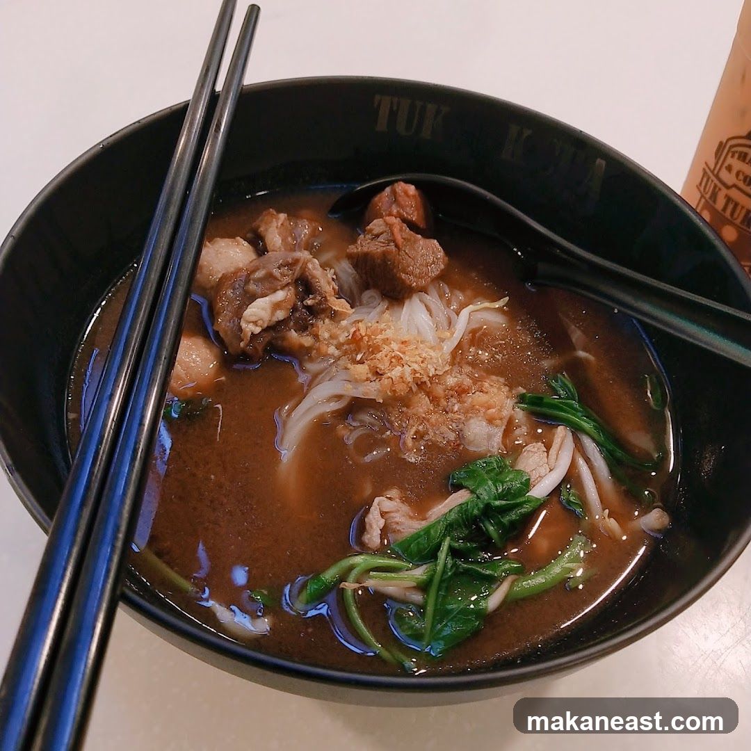 Beef noodle soup