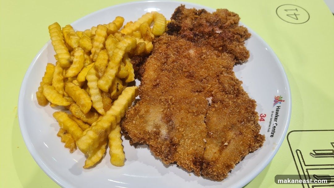 Fried Chicken and Fries