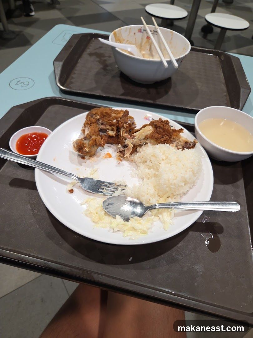 Fried Chicken with Rice