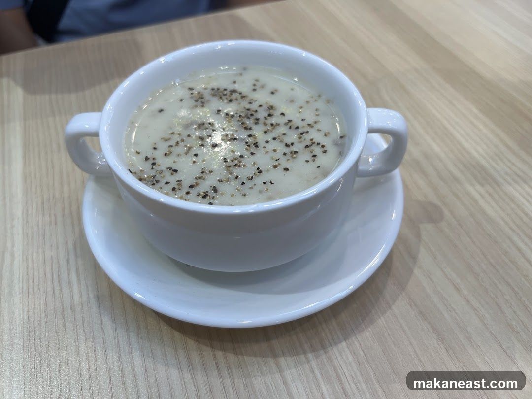 Creamy Soup with Pepper
