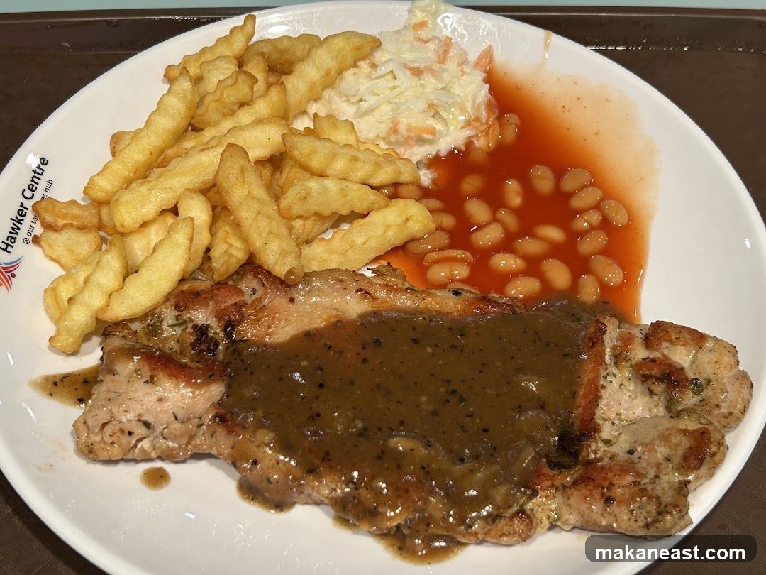 Pork Chop with Sides