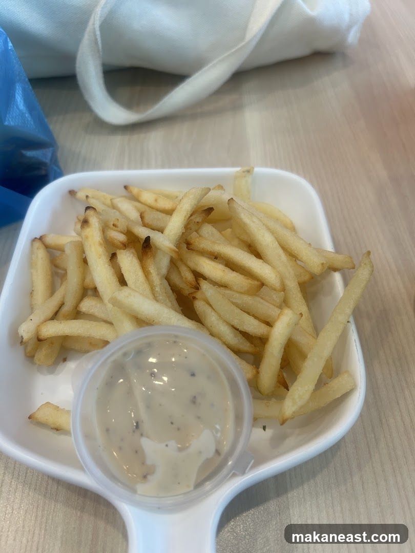 French Fries with Dip